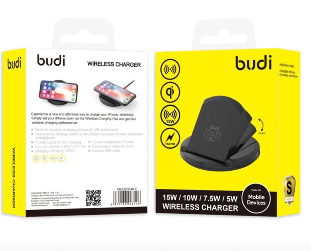Budi foldable wireless charger A3200