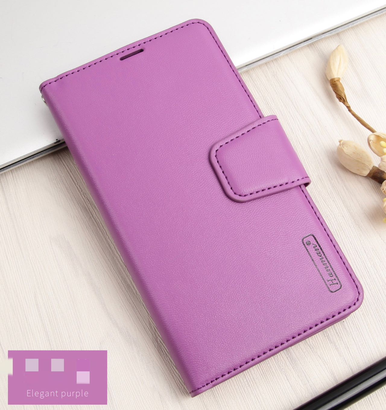 Hanman Flip Leather Wallet Cases 12/13/14