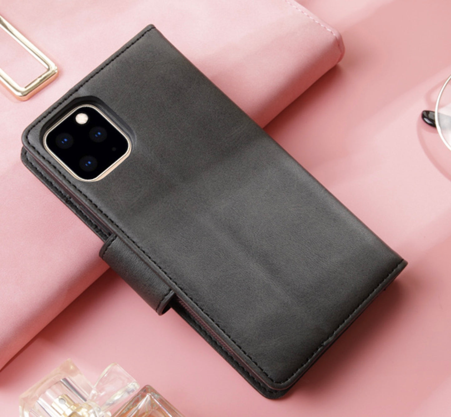 Hanmman Flip Leather Detachable Wallet Cases 15