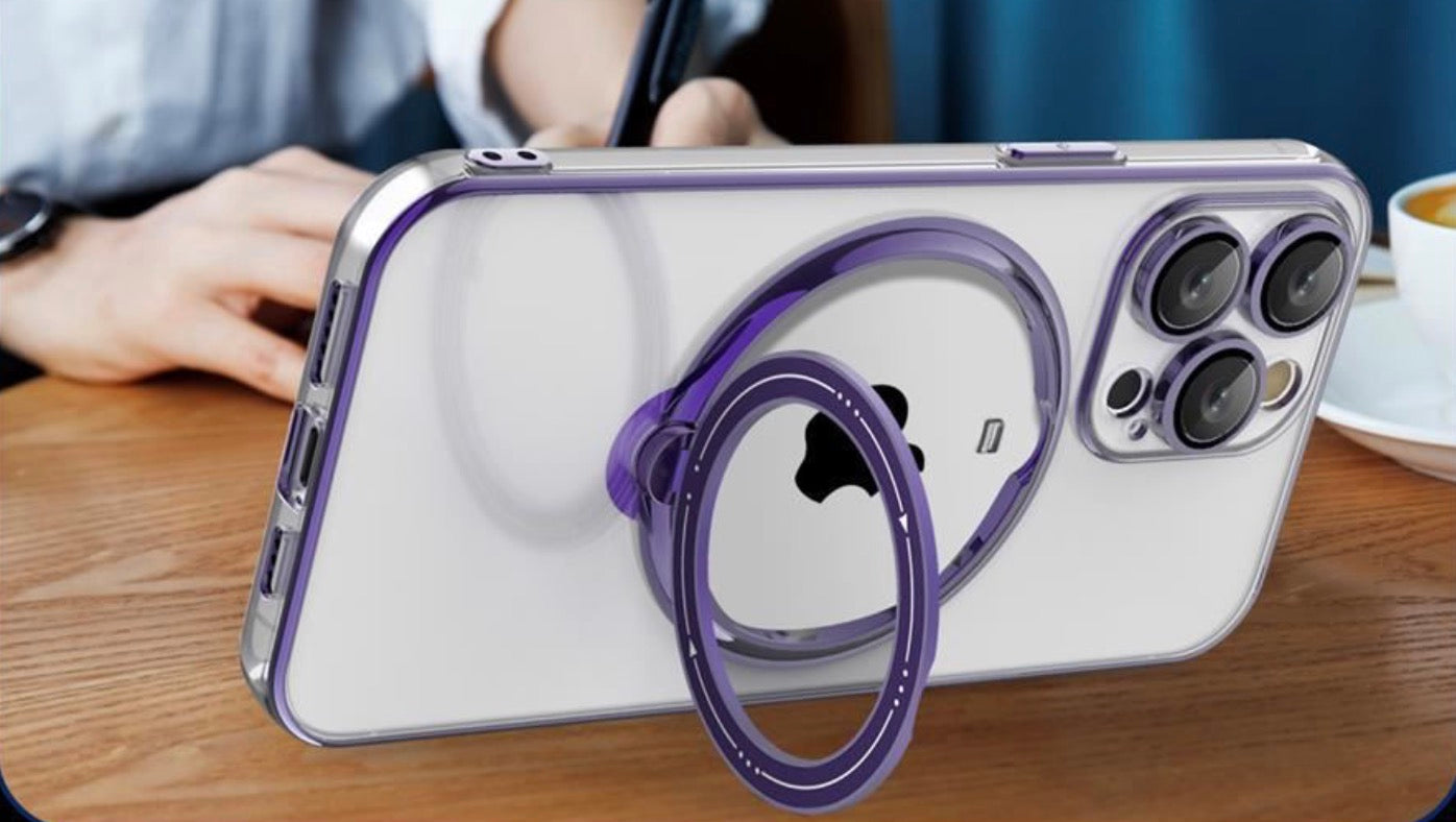 MegaSafe CLEAR Magnetic Silicone Case 15
