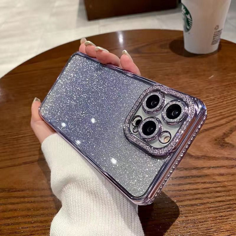 Full Sparkling + Back Lens Protector Cases 13/14
