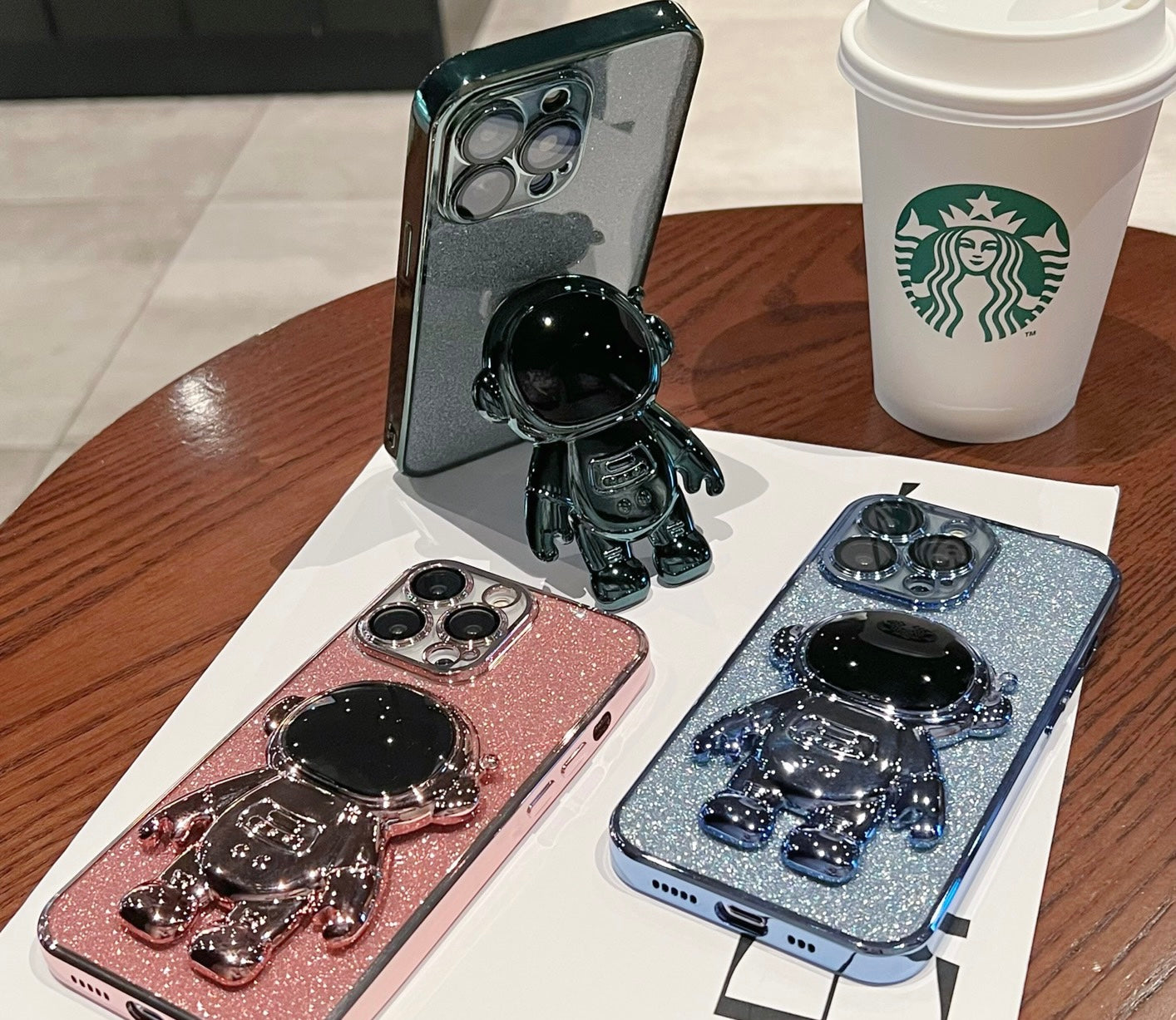 Sparkling Spaceman Stand Up Case