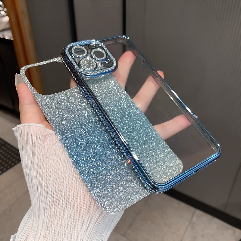 Full Sparkling + Back Lens Protector Cases 13/14