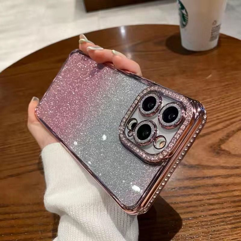 Full Sparkling + Back Lens Protector Cases 13/14