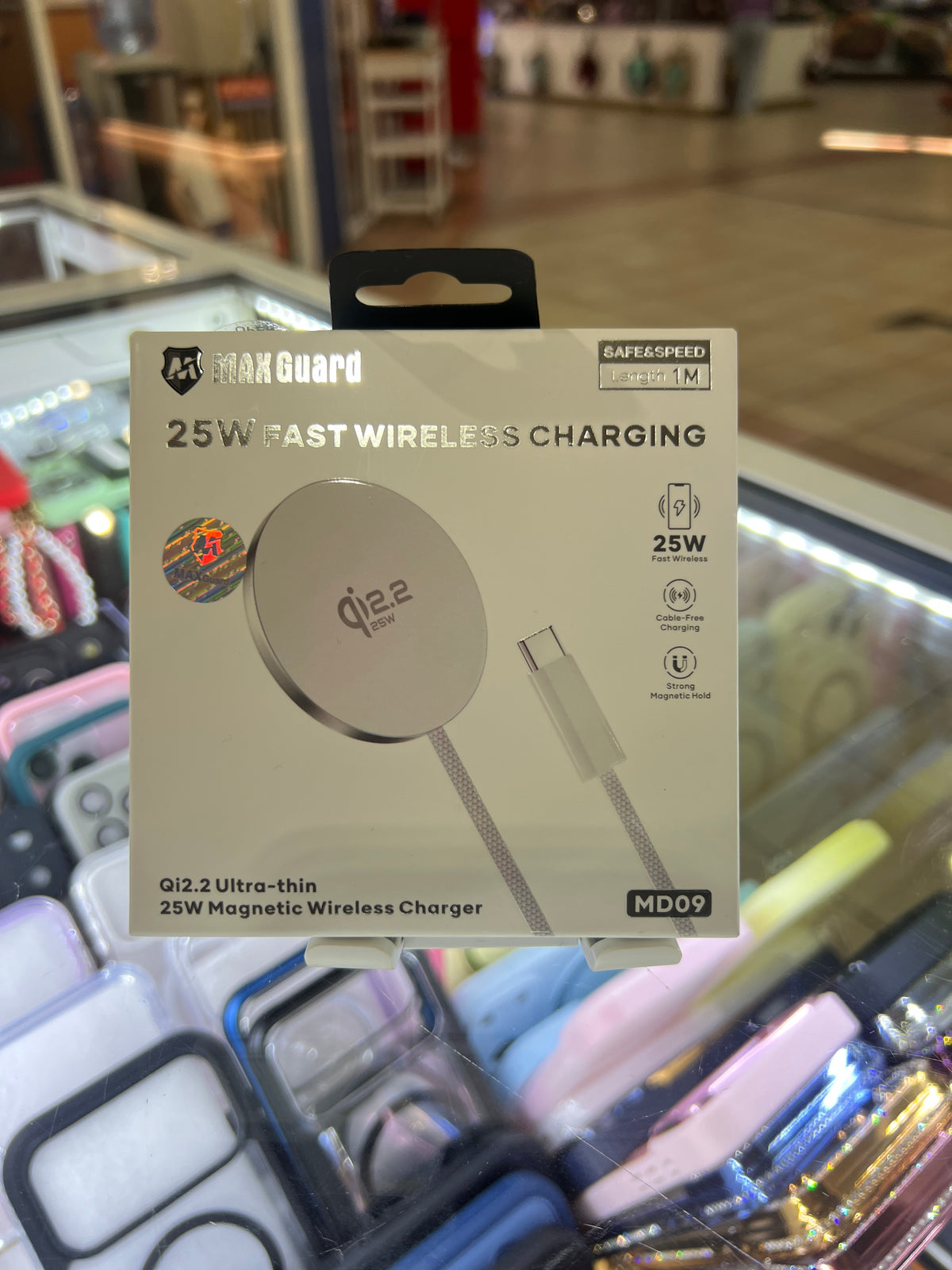 MaxGuard Fast wireless Charger MD09OR