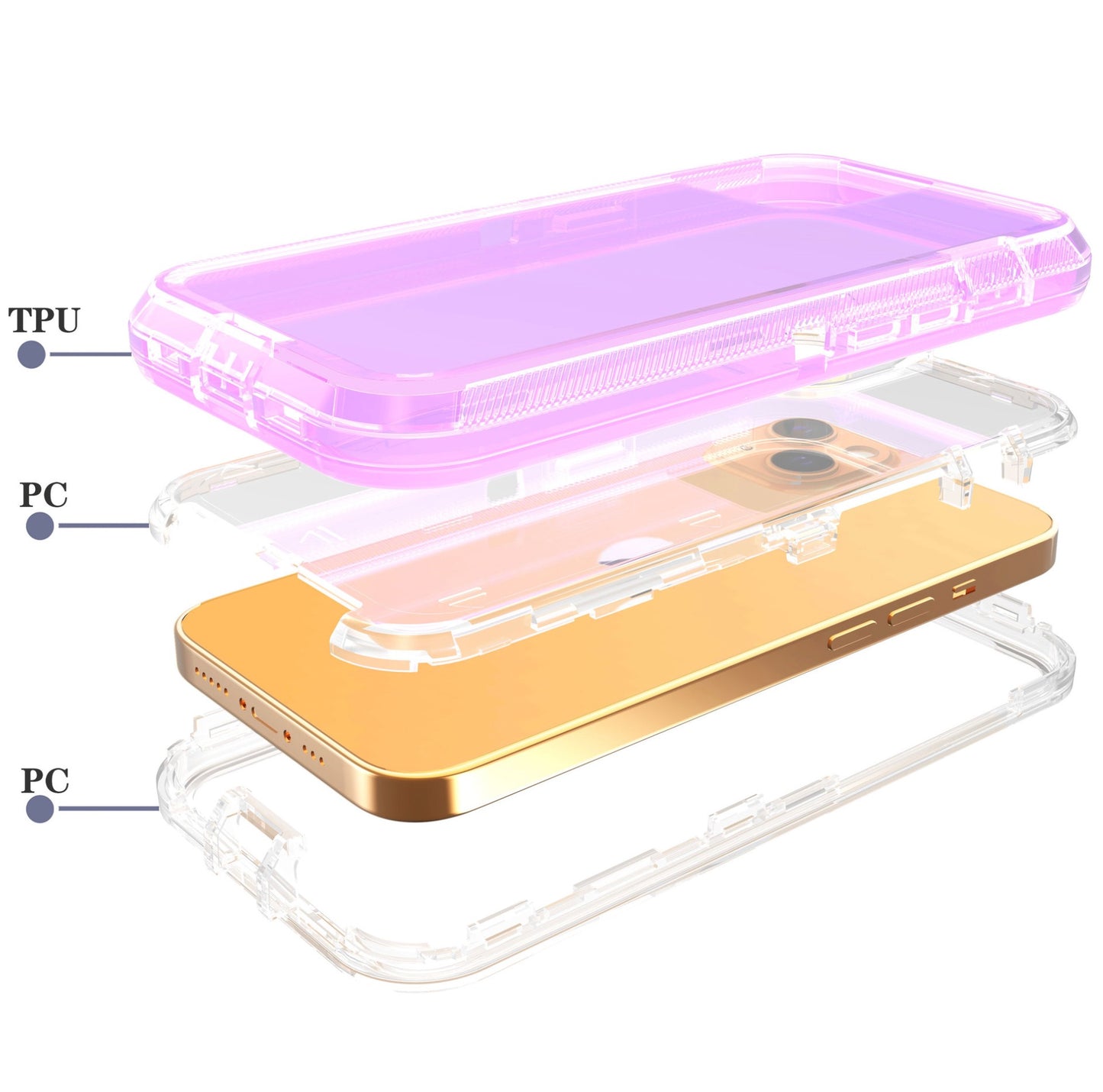 Clear Robot Heavy Duty Cases