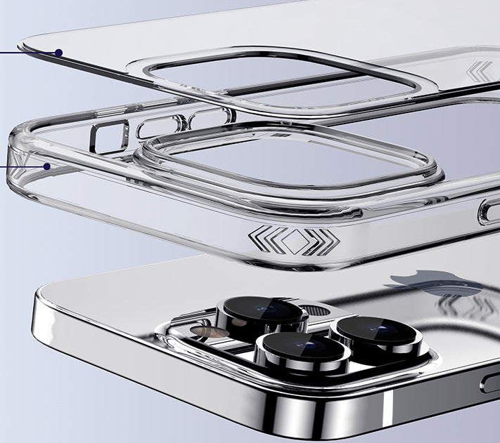 iPhone 11 Transparent TPU+PC Case