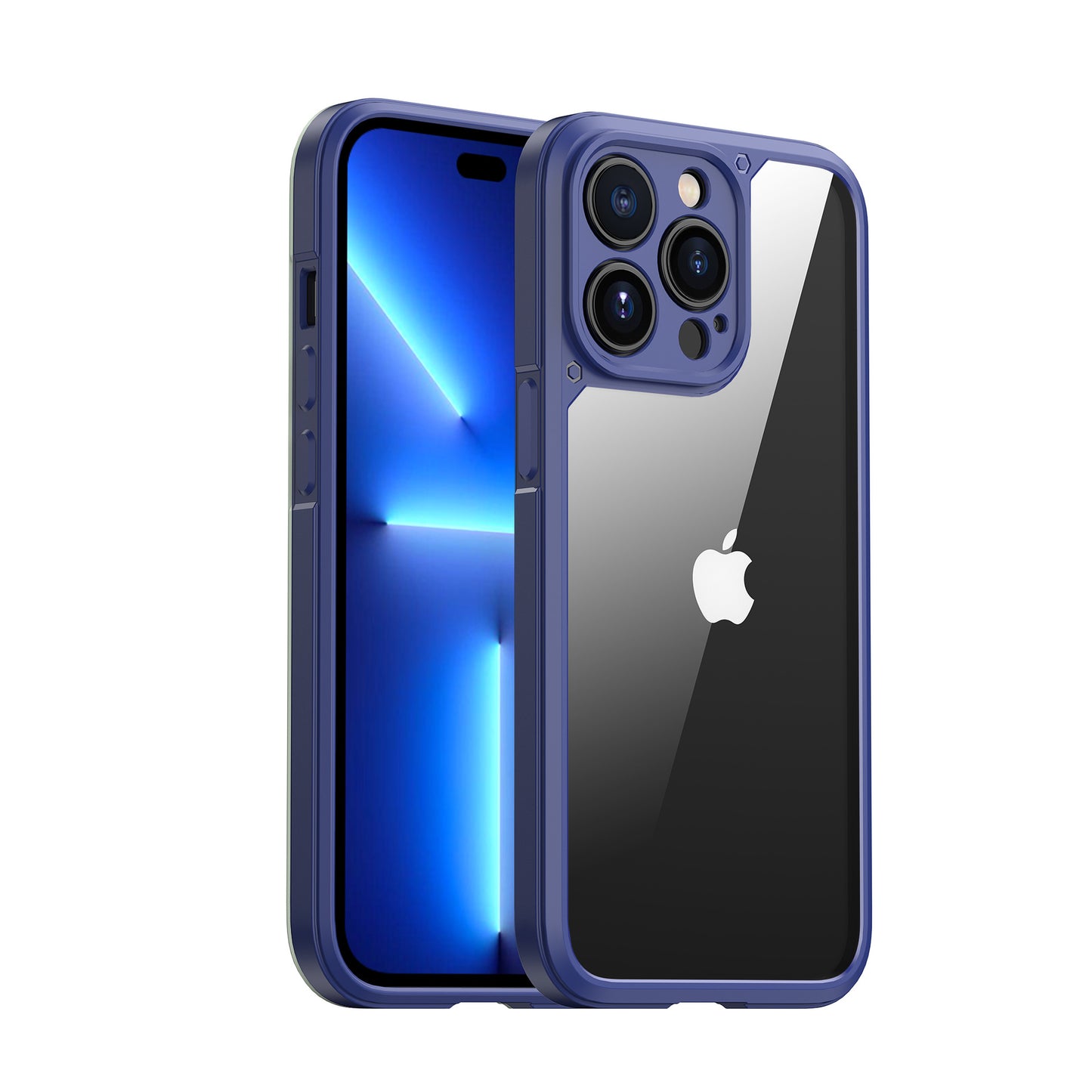 iPhone 13 Max Transparent Colour Bumper Case