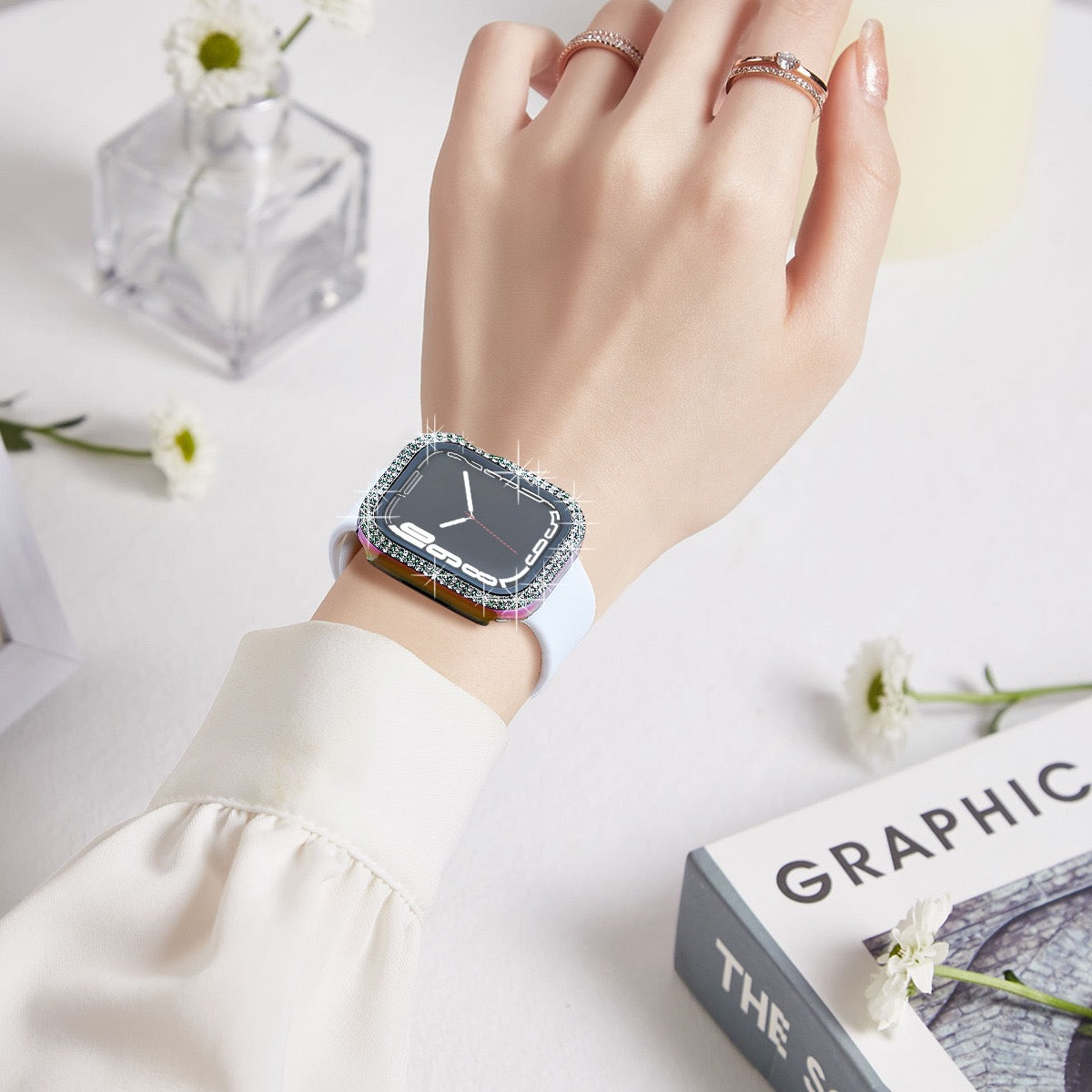 Sparkling Apple Watch Case
