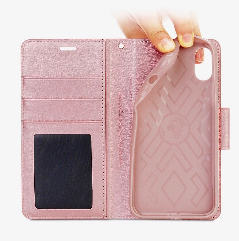 Hanman Flip Leather Wallet Cases 12/13/14