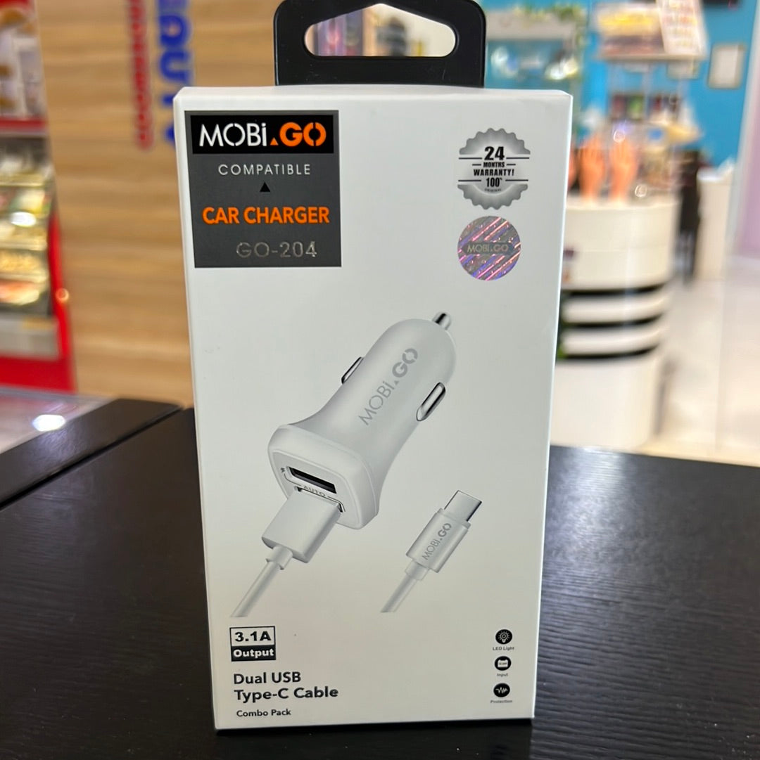 Mobi Car Charger Set Type C
