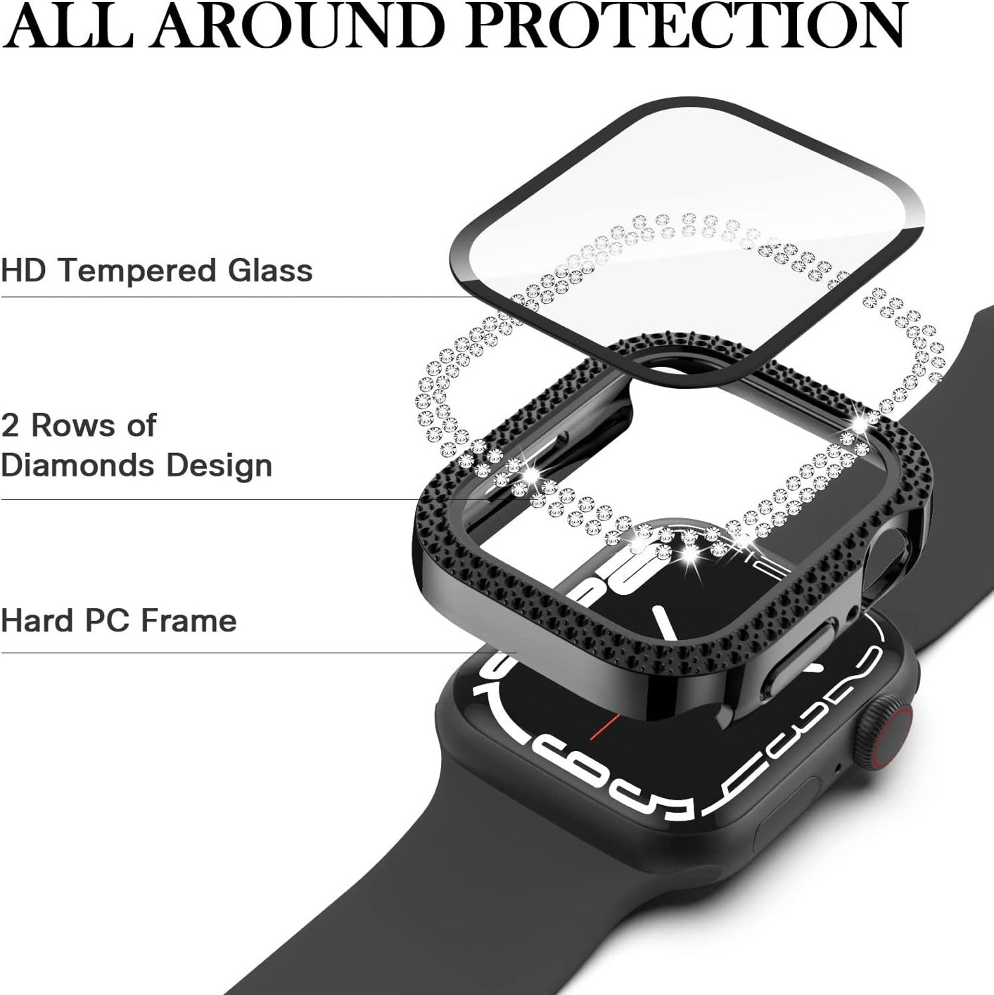 Sparkling Apple Watch Case