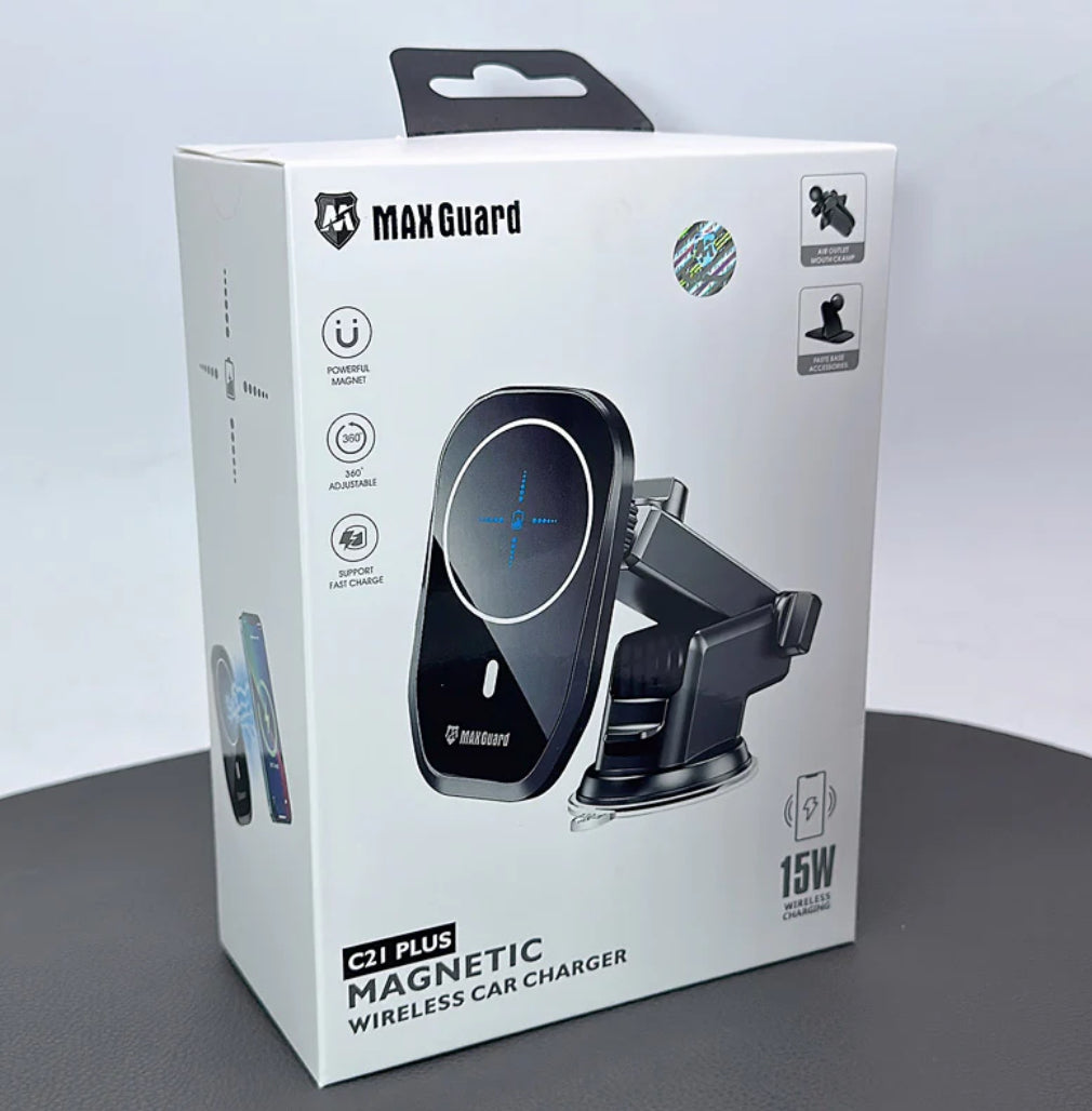 Max Wireless Charger Car Holder C21 Plus