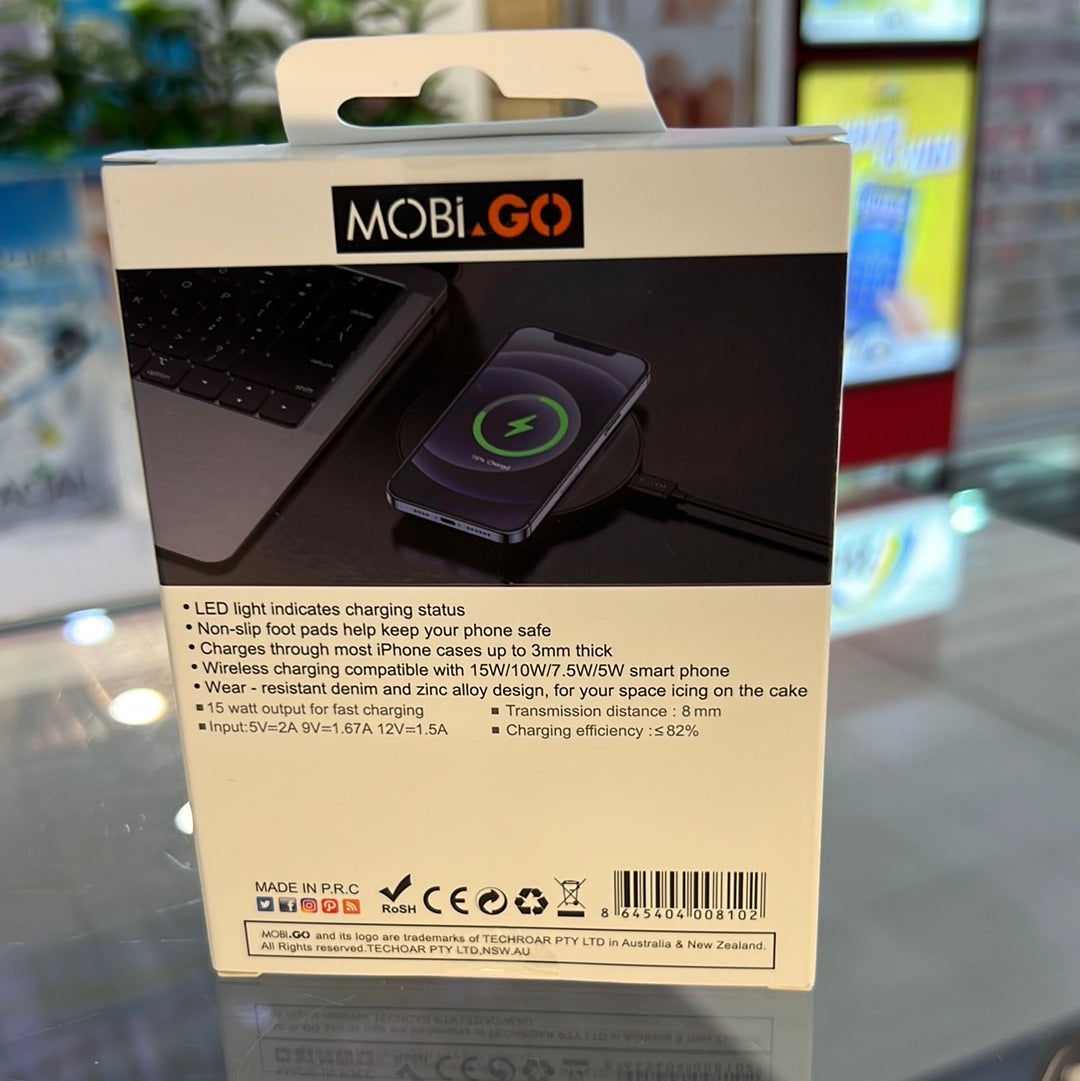 Mobi 15W Wireless Charger GW-701