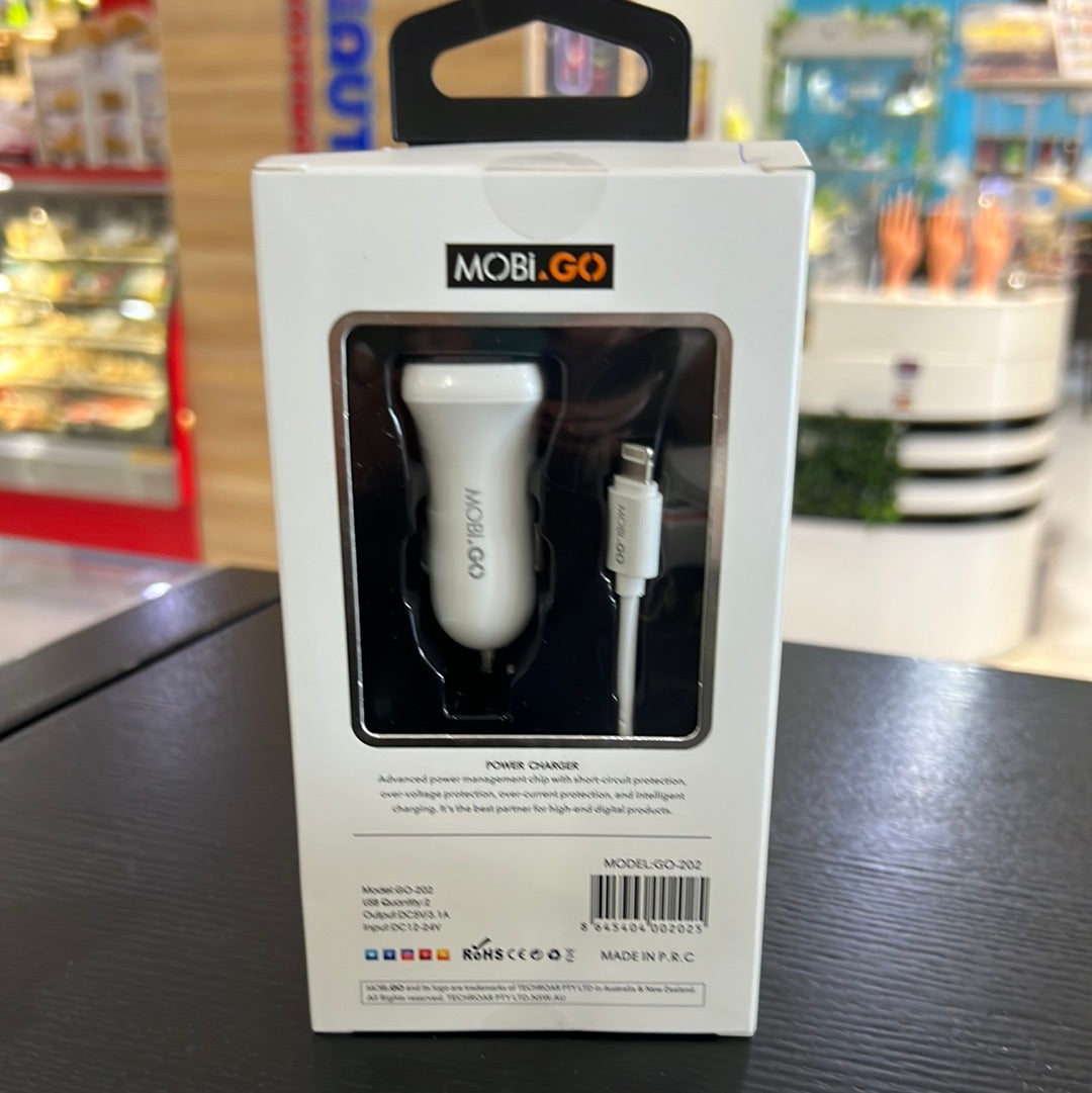 Mobi Car Charger Set Lightning