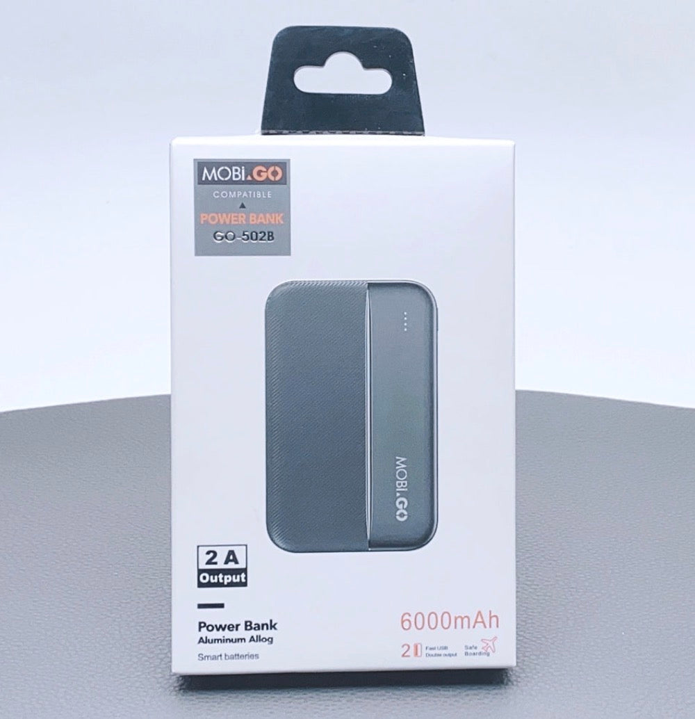 Mobigo 6000mAh Power Bank  G0502