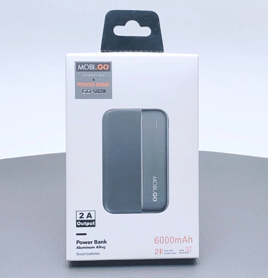Mobigo 6000mAh Power Bank  G0502