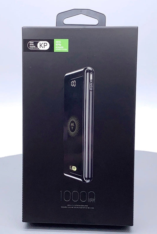 King KP 10000mAh Power Bank + Wireless Charging WP15