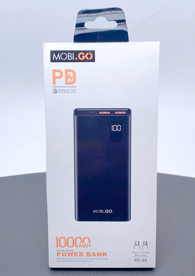 Mobi 10000mAh Power Bank PD06