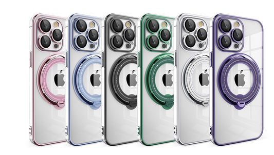 MegaSafe CLEAR Magnetic Silicone Case 15
