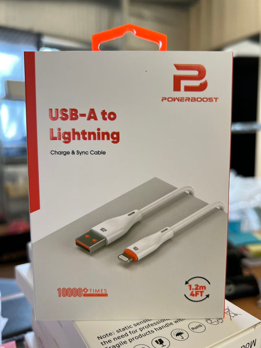 Powerboost USB-Lightning Cable 1.2m