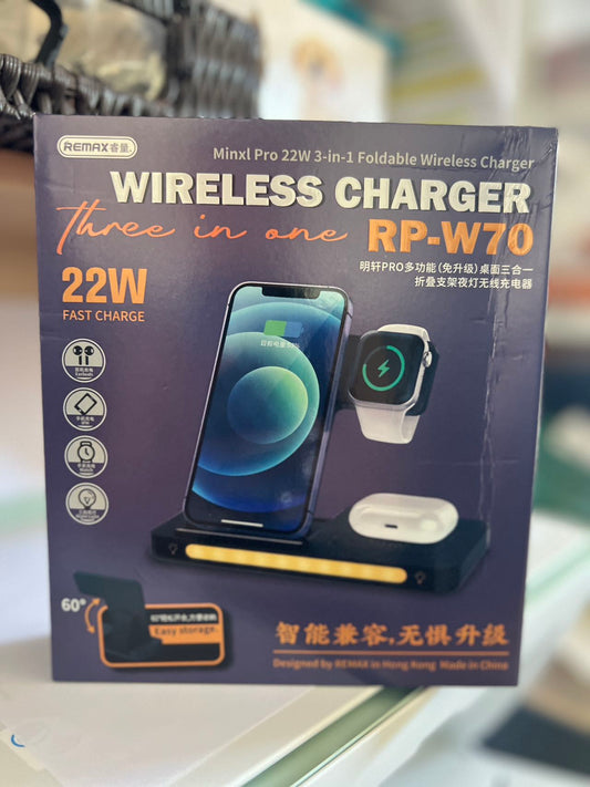 3 in 1 Foldable Wireless Charging
