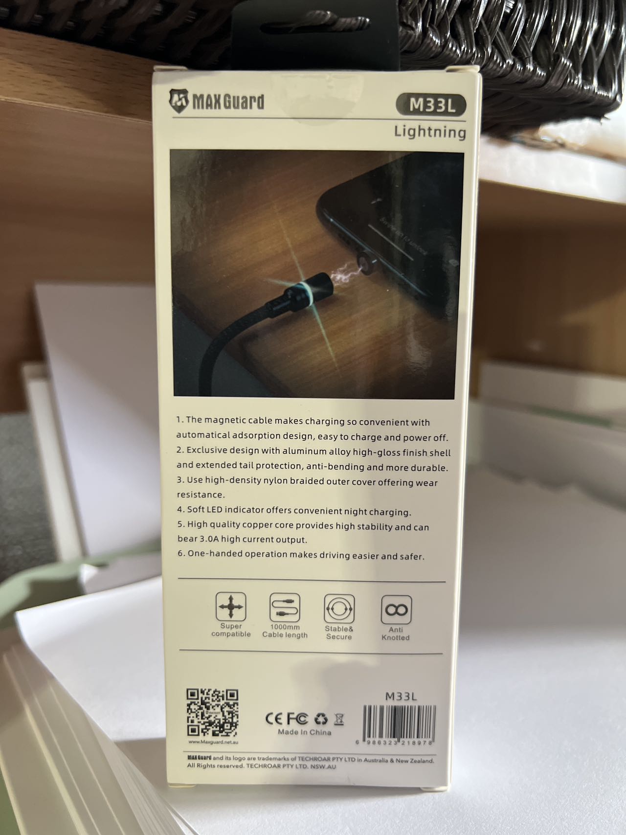 MaxGuard Magnetic Cable M33L