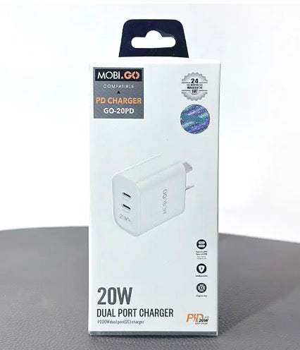 MOBI PD DUAL PORT Charger  GO20PD