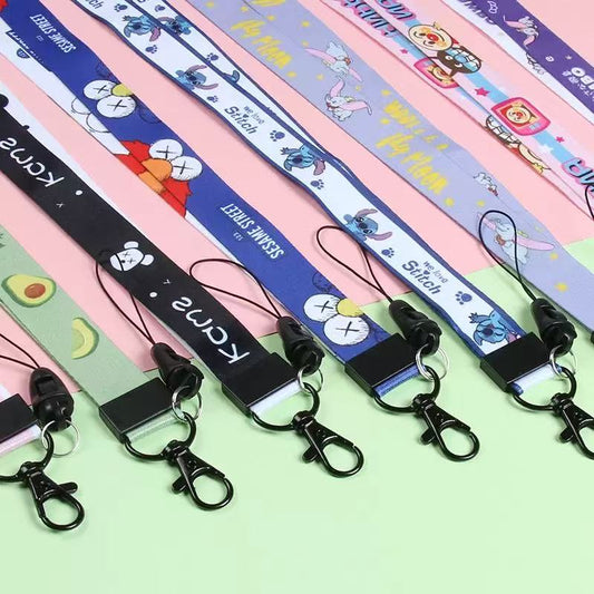 Lanyard  Cartoon Necklace Phone Strap