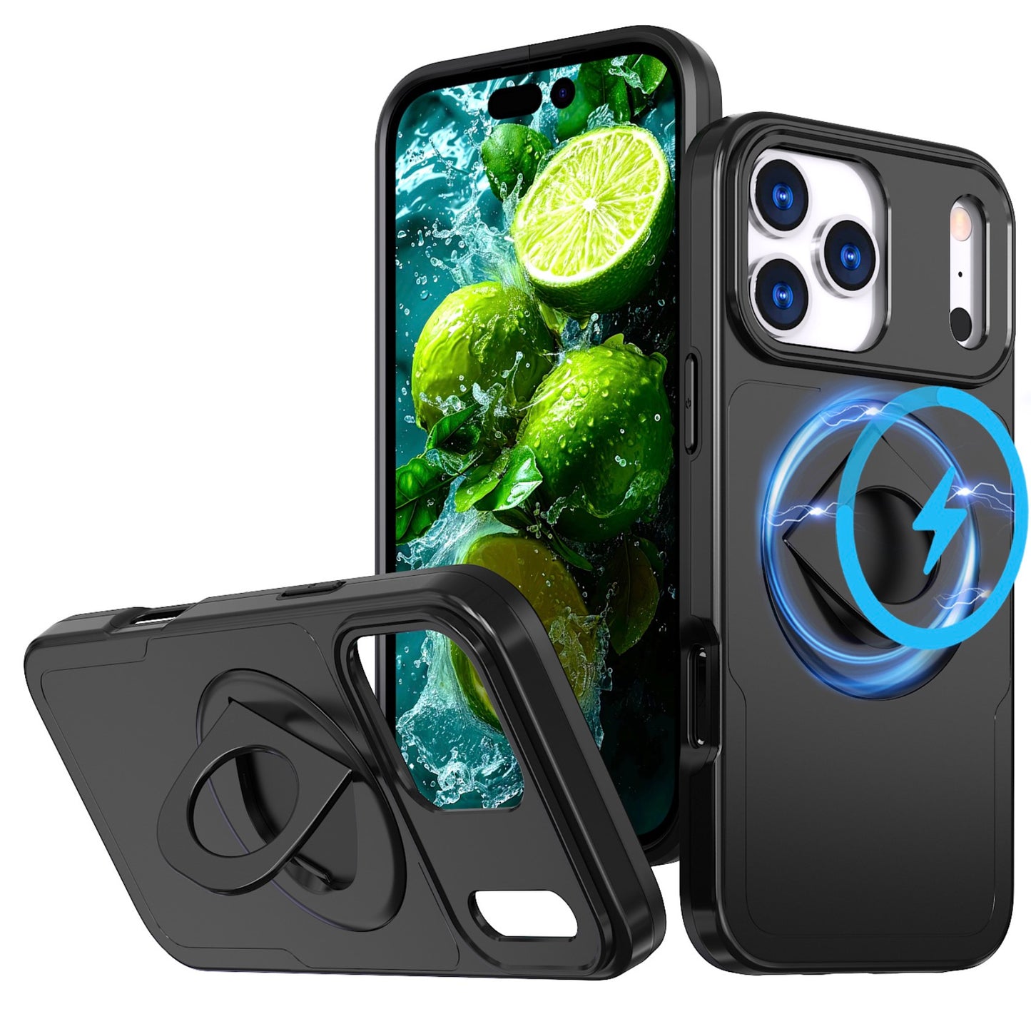 iPhone 17 Pro Max  Magnetic Rotatable Kickstand  (Compatible with MagSafe）