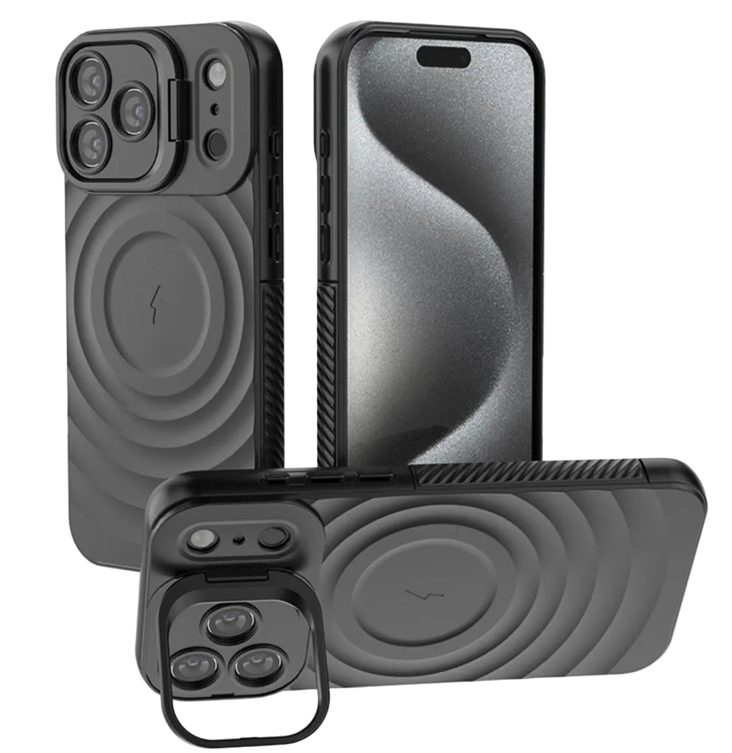 iPhone 17 Pro MAX Slim Soft TPU Durable Full Camera Lens Shockproof Protective Cover (Compatible with MagSafe)