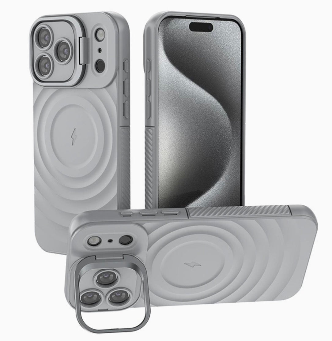 iPhone 17 Pro MAX Slim Soft TPU Durable Full Camera Lens Shockproof Protective Cover (Compatible with MagSafe)