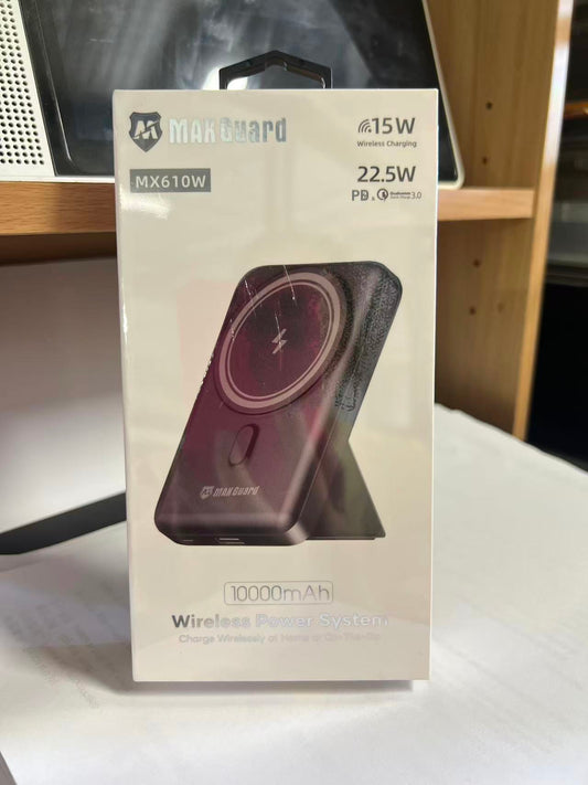 MaxGuard 10000ah Wireless Charging Power Bank MX610W