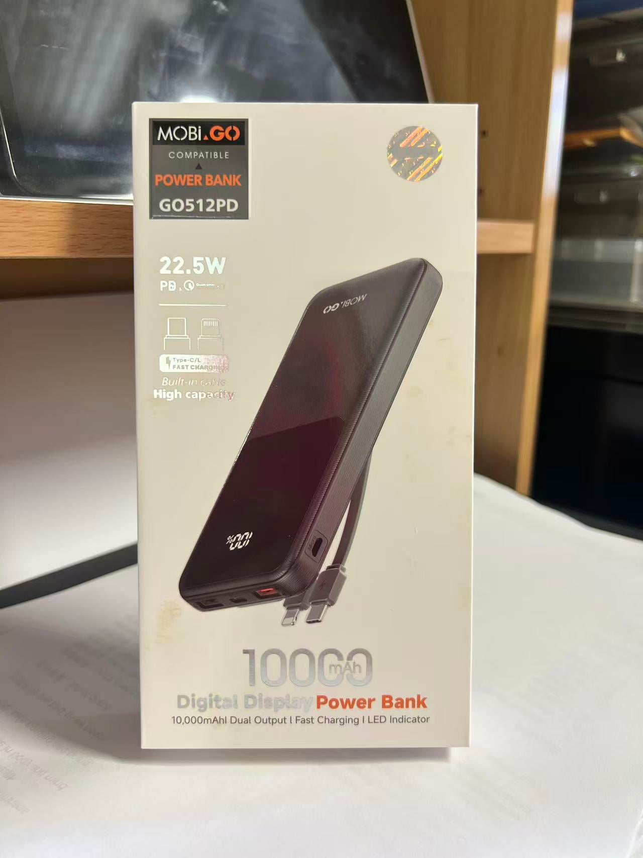 Mobi 10000mAh Power Bank GO512PD