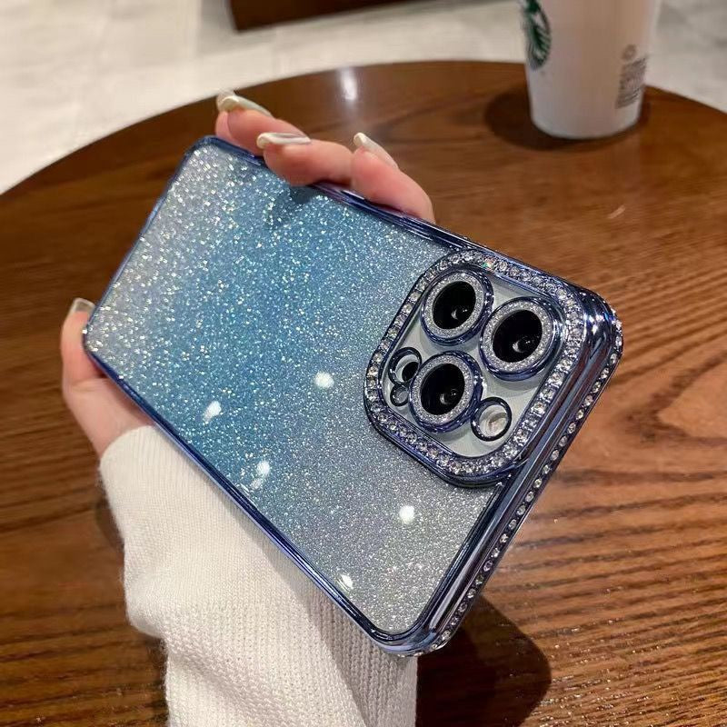 Full Sparkling + Back Lens Protector Cases 13/14