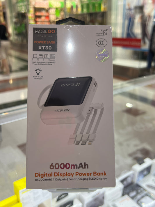Mobi 6000mAh Wireless Charging Power Bank ( XT30)
