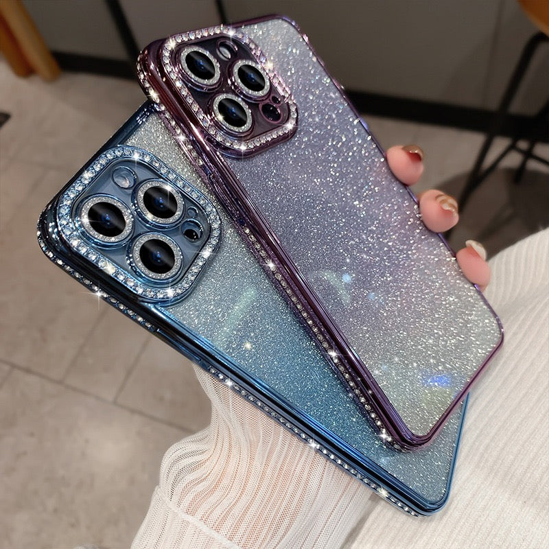 Full Sparkling + Back Lens Protector Cases 13/14