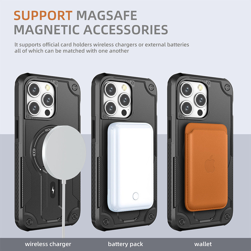 Megsafe Double Layer Slim Heavy Duty Cases 15