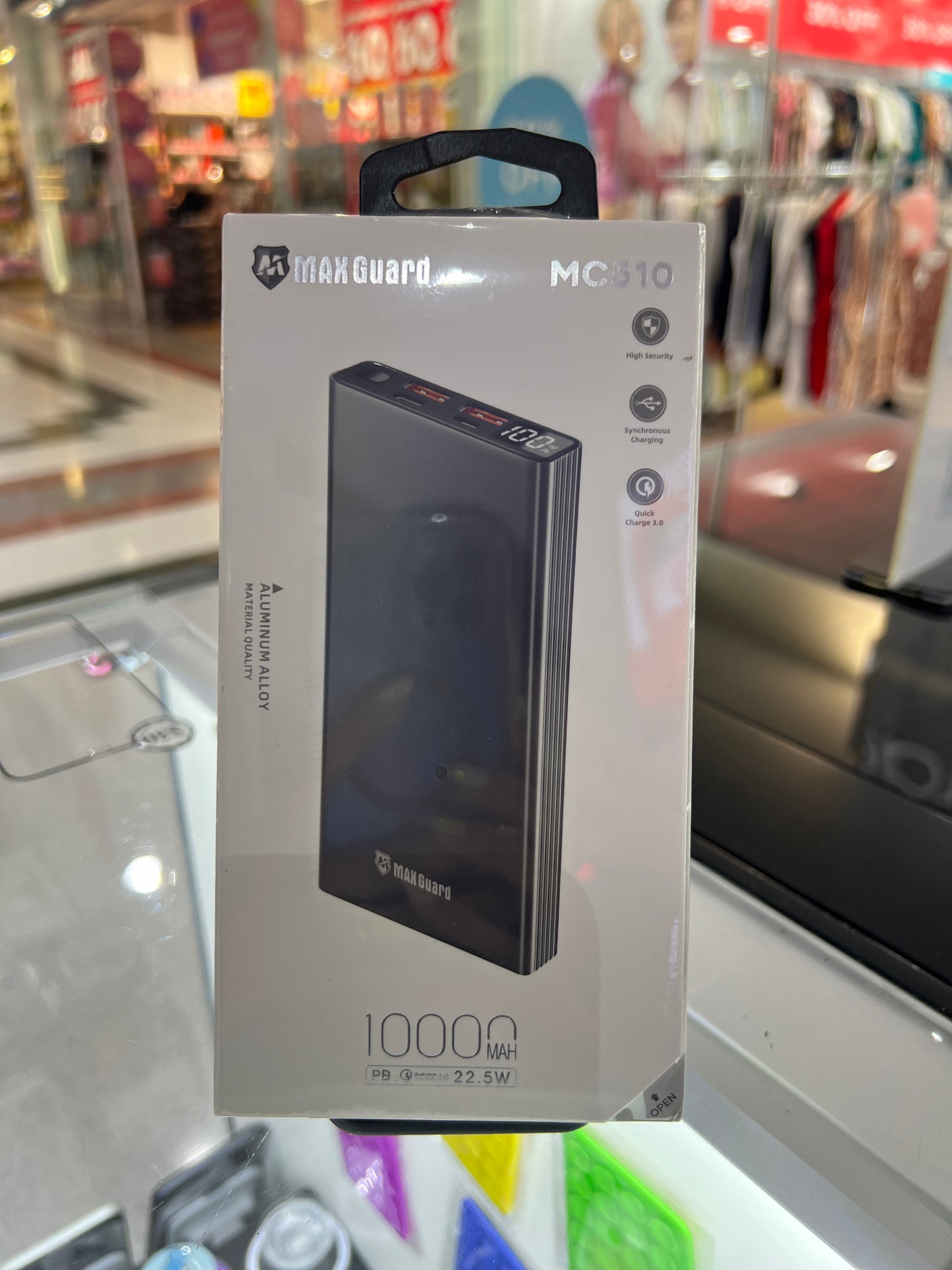 MAX GUARD 10000mAh Power Bank MC510