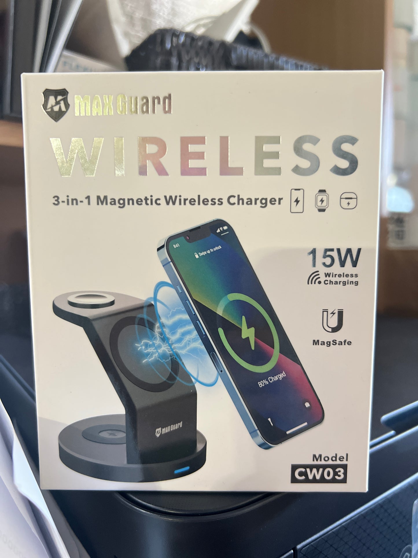 3 in 1 Magnetic Wireless Charging CW03