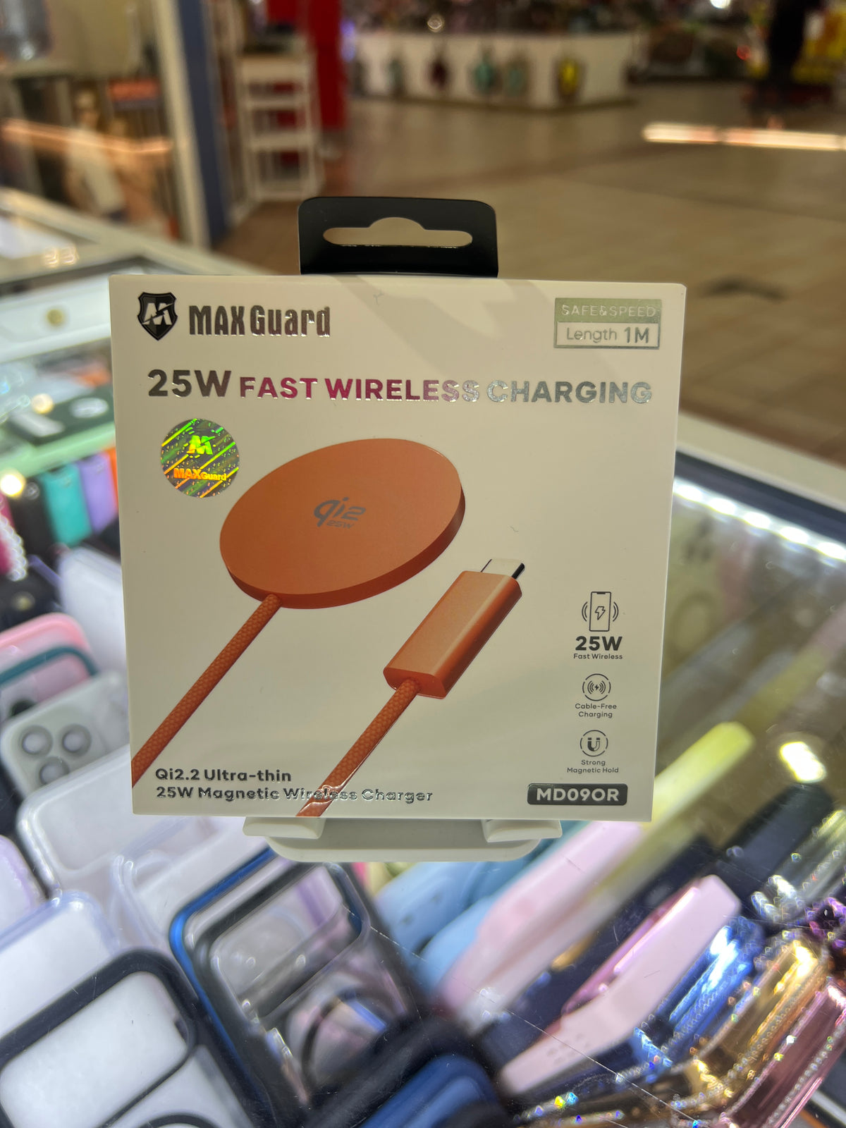 MaxGuard Fast wireless Charger MD09OR