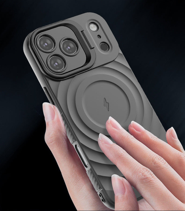 iPhone 17 Pro MAX Slim Soft TPU Durable Full Camera Lens Shockproof Protective Cover (Compatible with MagSafe)