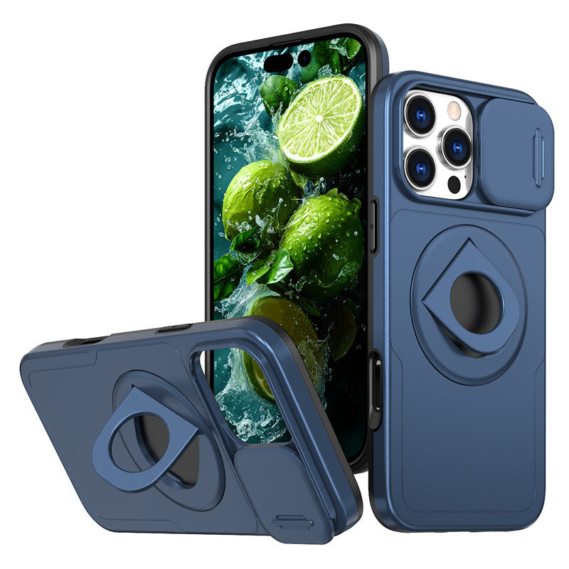 iPhone 15 Pro Max  Magnetic Rotatable Kickstand & Slide Camera Cover (Compatible with MagSafe）