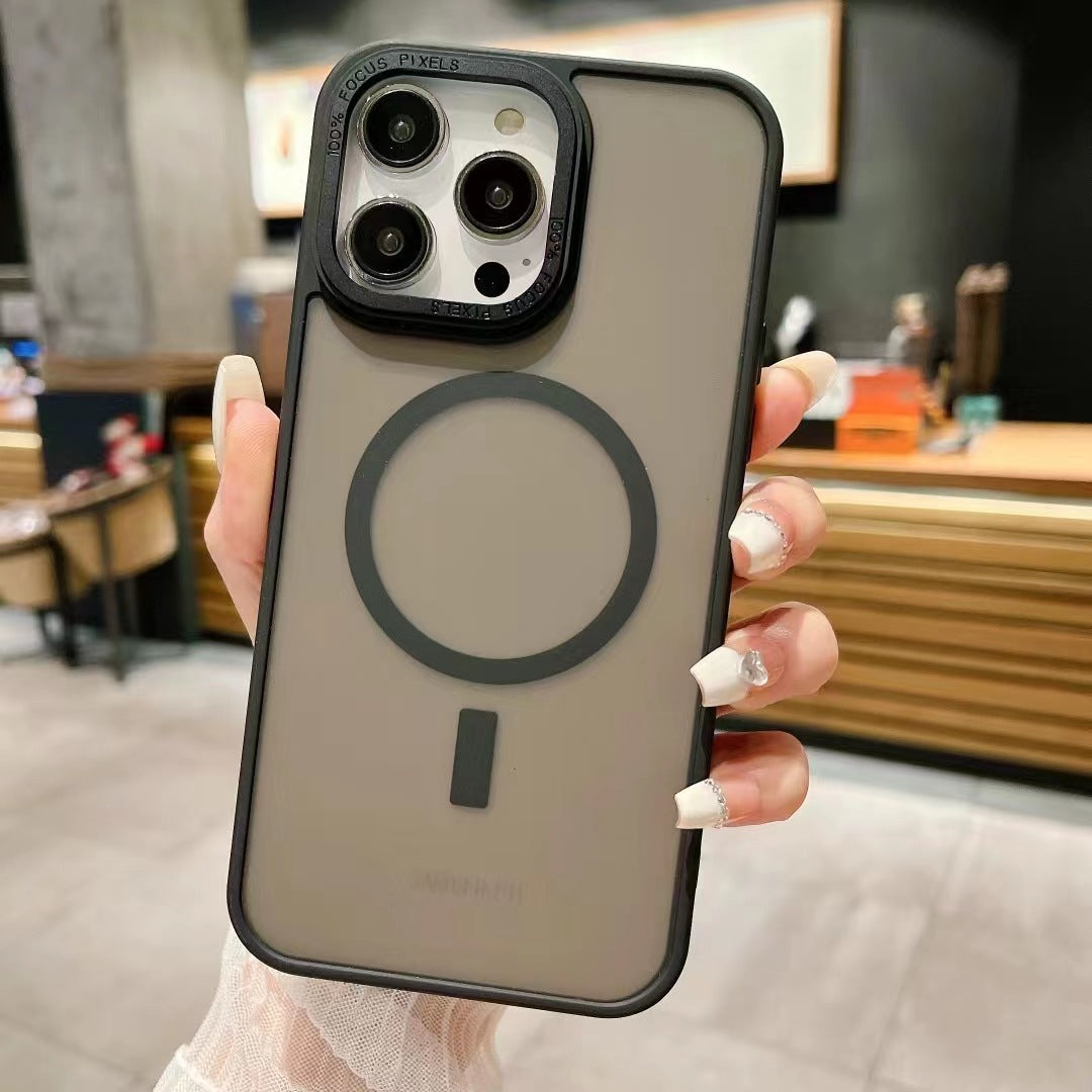 iPhone 15 Pro Max Slim Shockproof Cover  (Compatible with MagSafe)