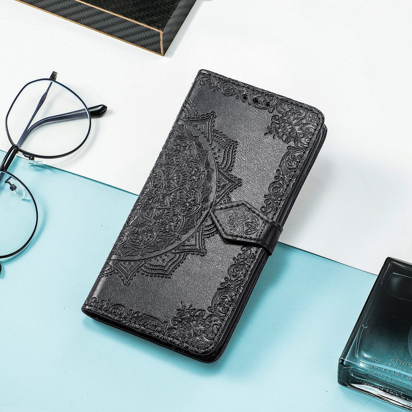 Flower Flip Leather Wallet Cases 15