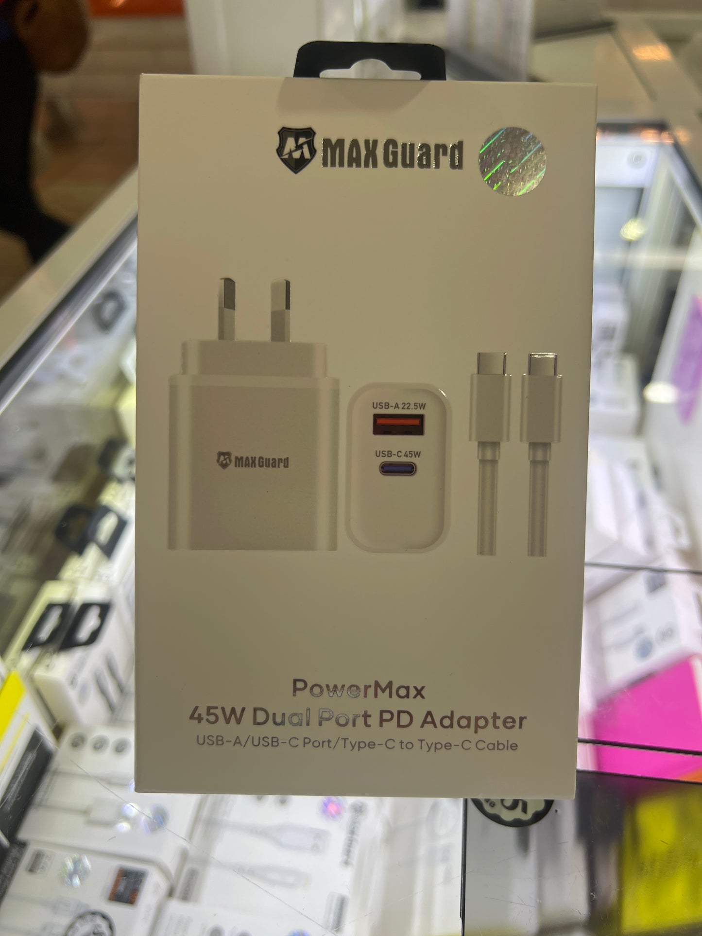 Maxguard 45W Dual Port Set C-C (45PDCC)