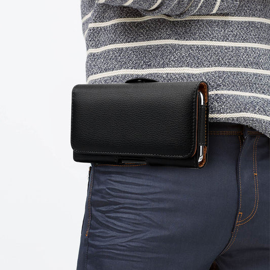 UNIVERSAL  Flip Leather Belt Case