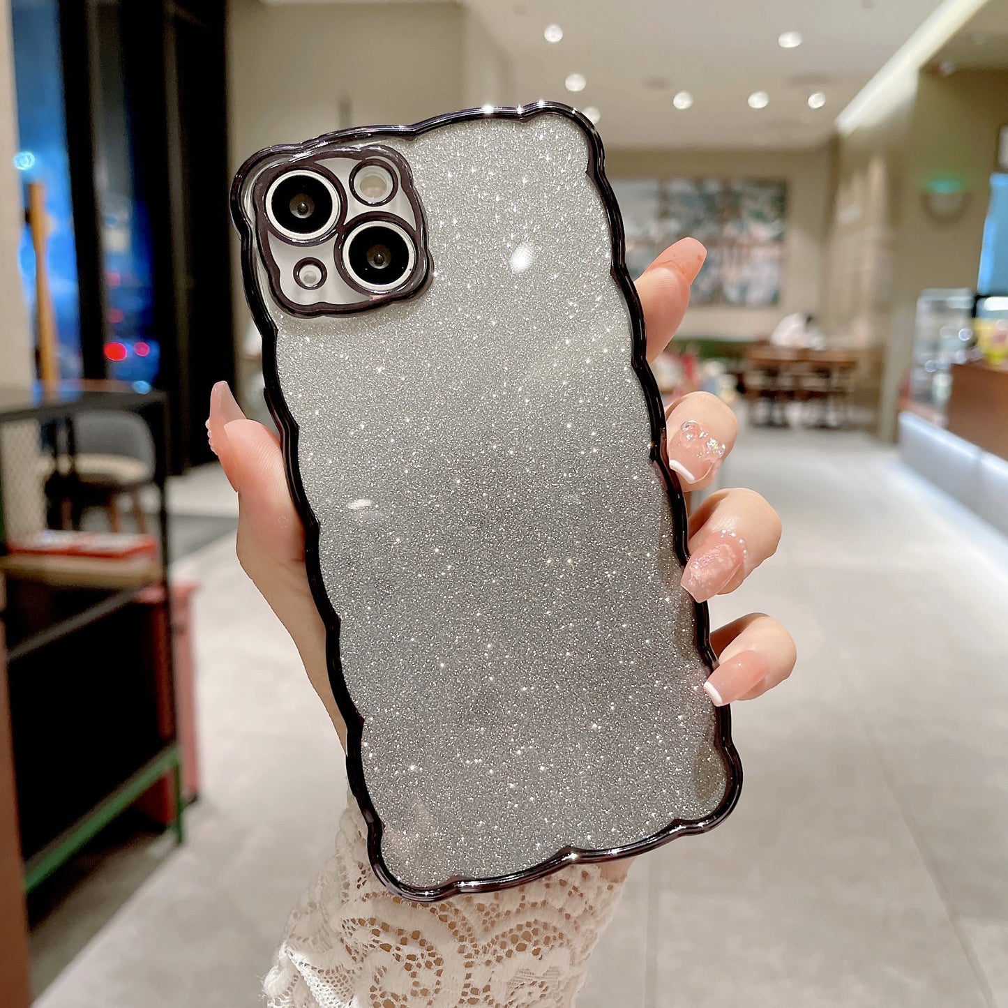 iPhone 11 Wave Sparkling Back Case