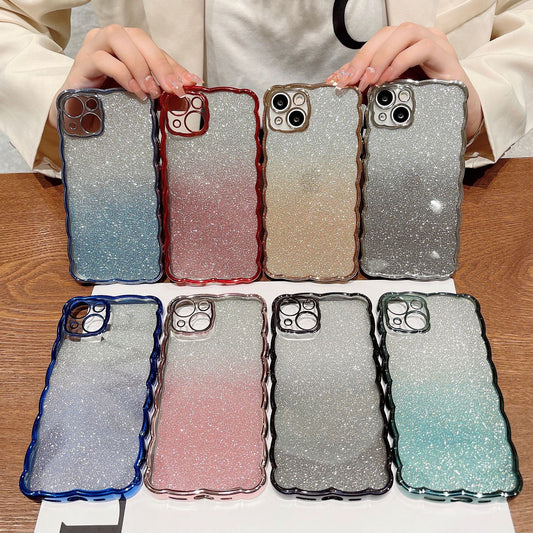 iPhone 11 Wave Sparkling Back Case