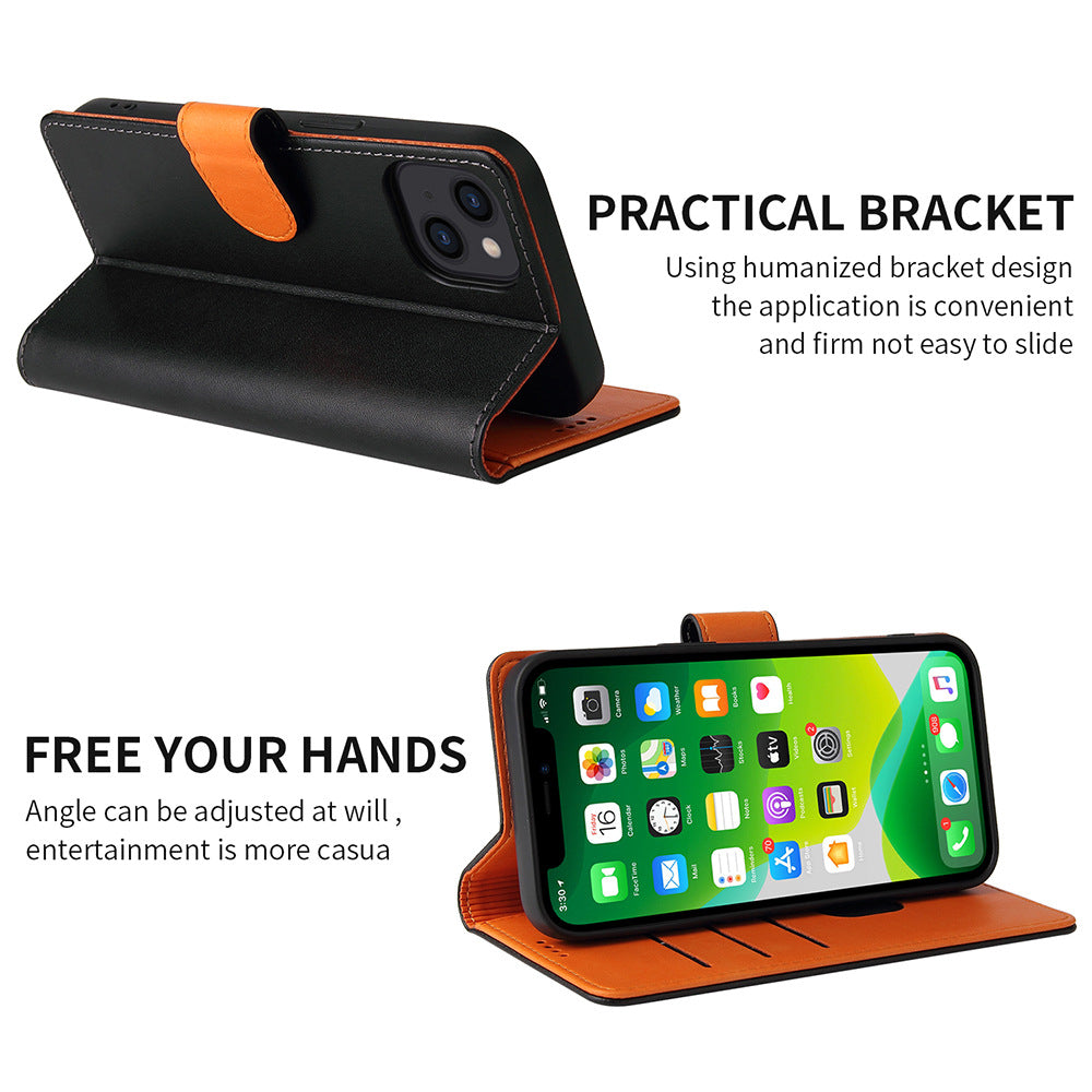 iPhone 11 Multi Colour Flip Leather Wallet Cases
